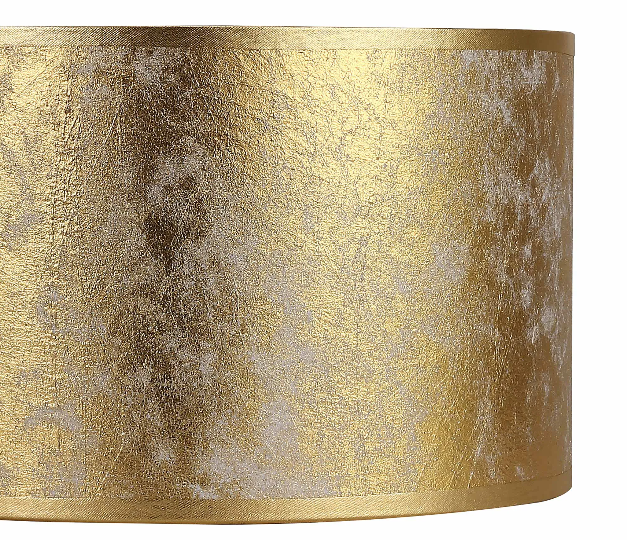 Baymont 30cm Shade 3 Light Pendant Antique Brass; Gold Leaf DK0843  Deco Baymont AB GL